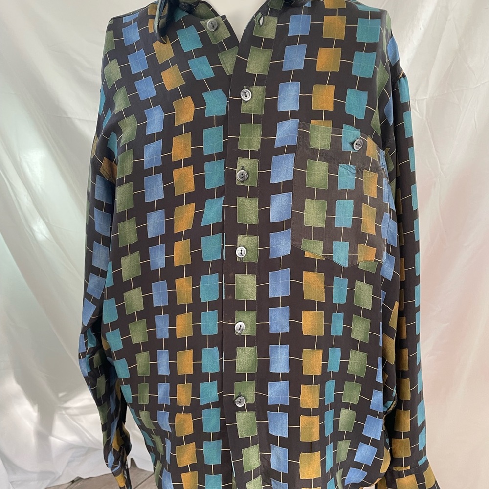 Vintage Casa Moda Men’s Button Down Shirt